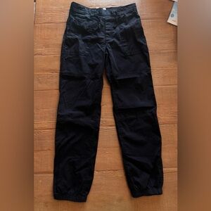 Abercrombie Boys Black Utility Loose Pants